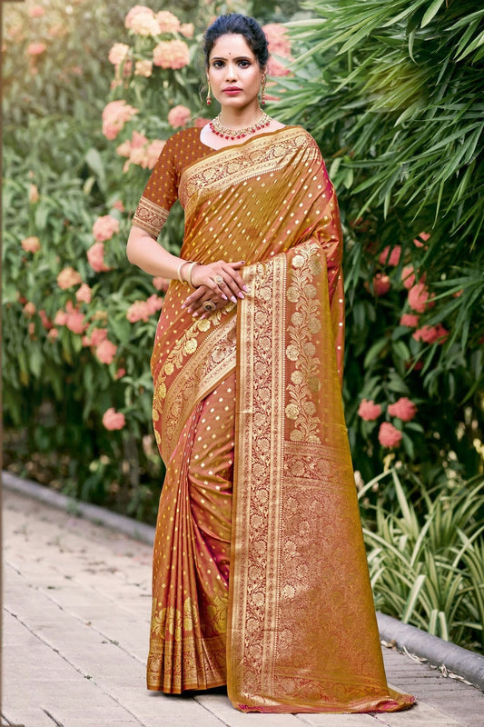 Light Brown Colour Silk Traditional Saree SD1102336