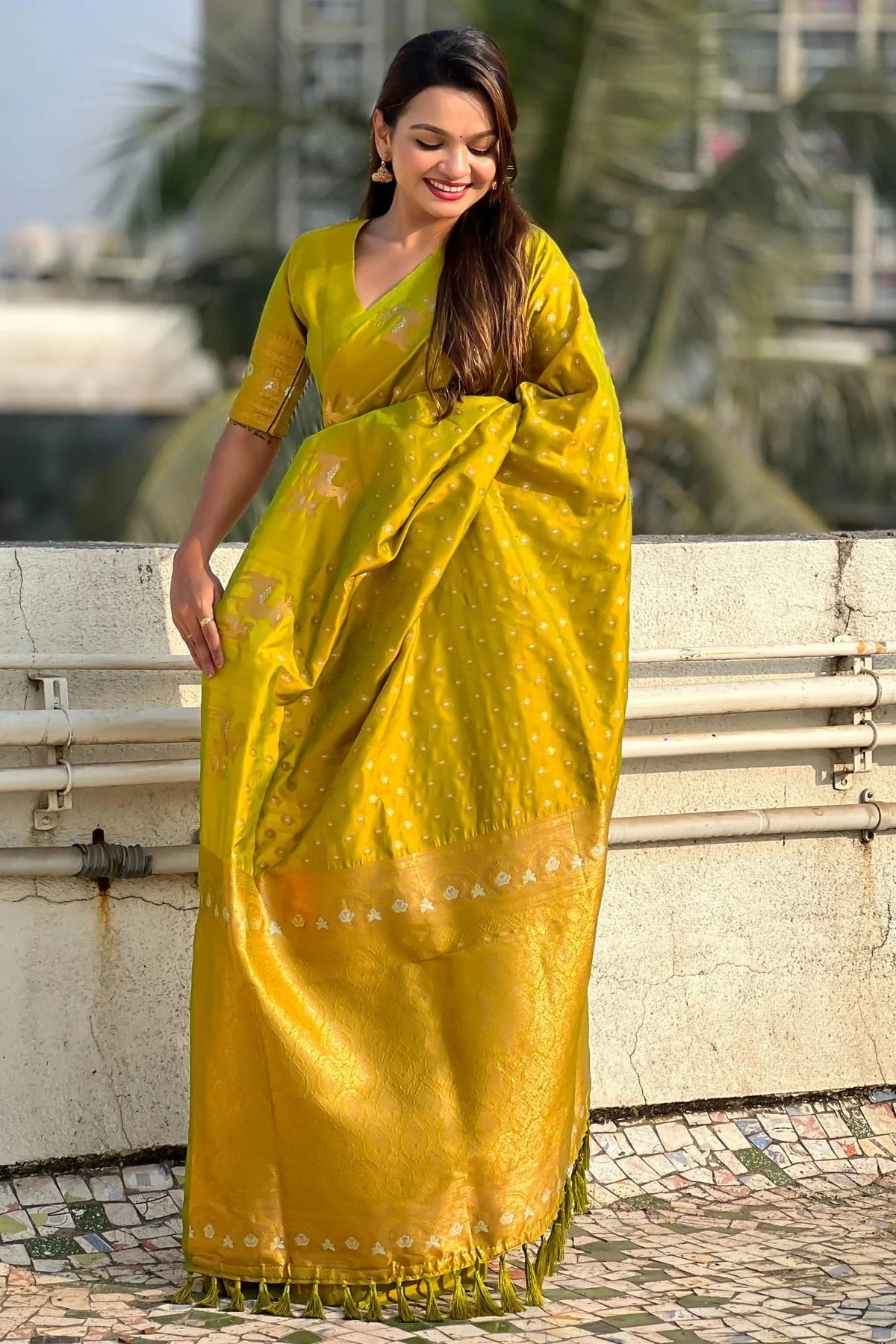 Light Green Colour Soft Silk Traditional Saree SD1112649