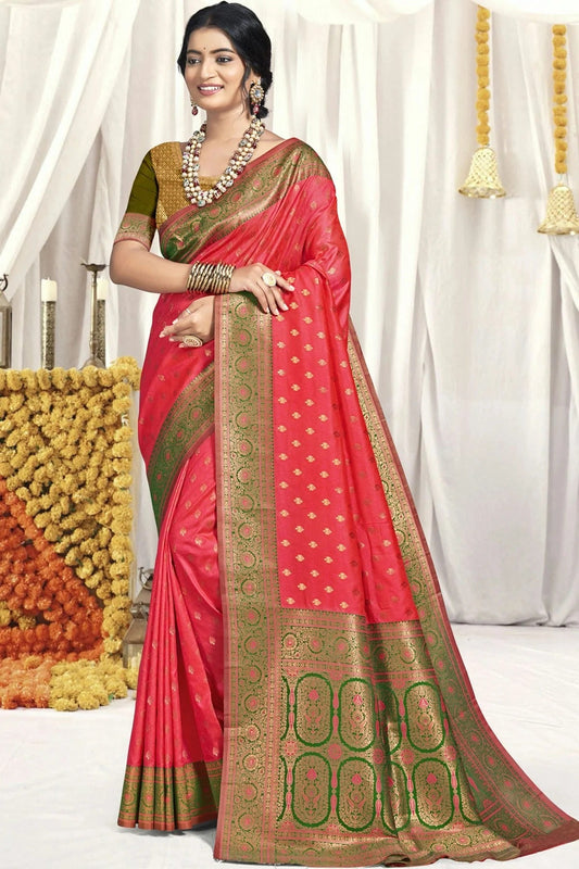 Light Pink Colour Silk Traditional Saree SD1102562