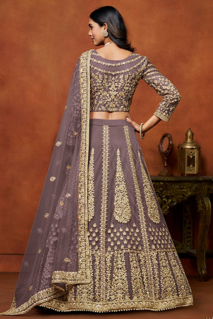 Light Purple Colour Net Lehenga Choli LC1050647 A