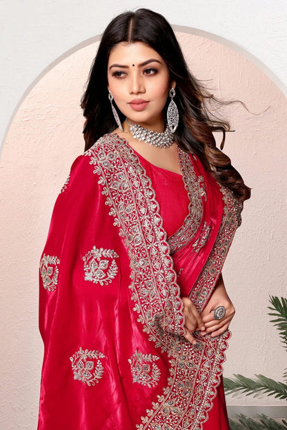 Magenta Colour Crepe Silk Saree SD1091011 A_5f1ae0ee 5841 46bb aa43 56ce250609fc