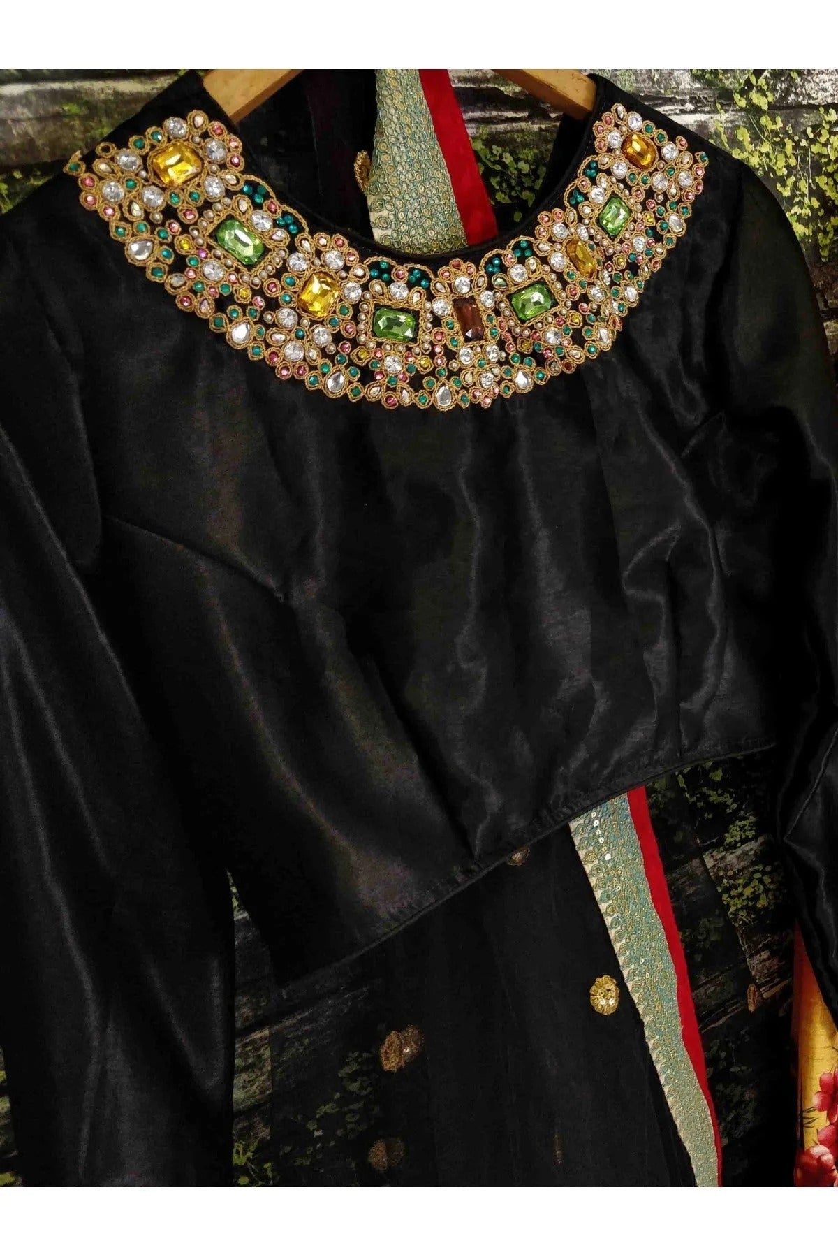 Multicolour Art Silk Lehenga Choli LC1010014 B