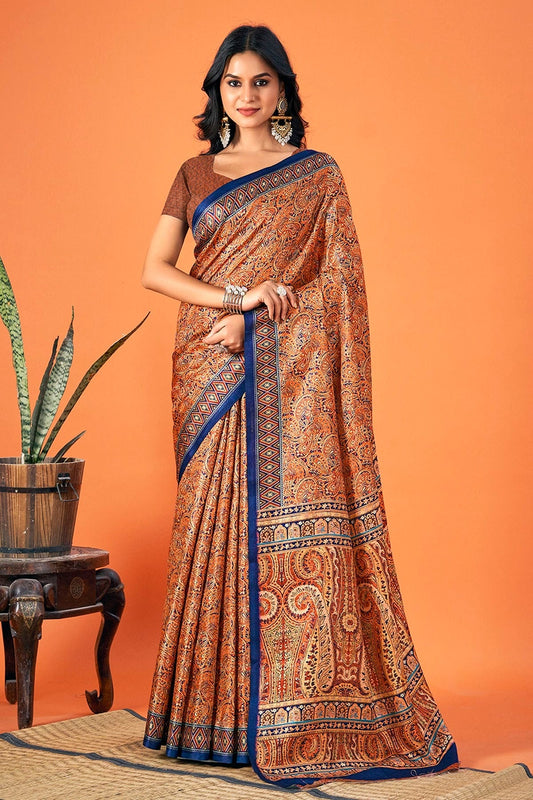 Multicolour Colour Pashmina Saree SD1110318