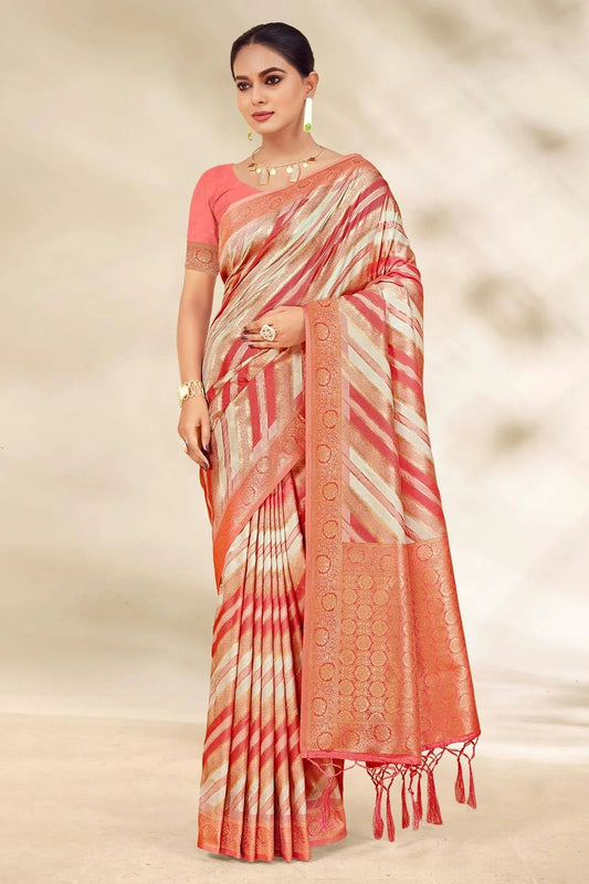 Multicolour Woven Work Cotton Saree SD1101933