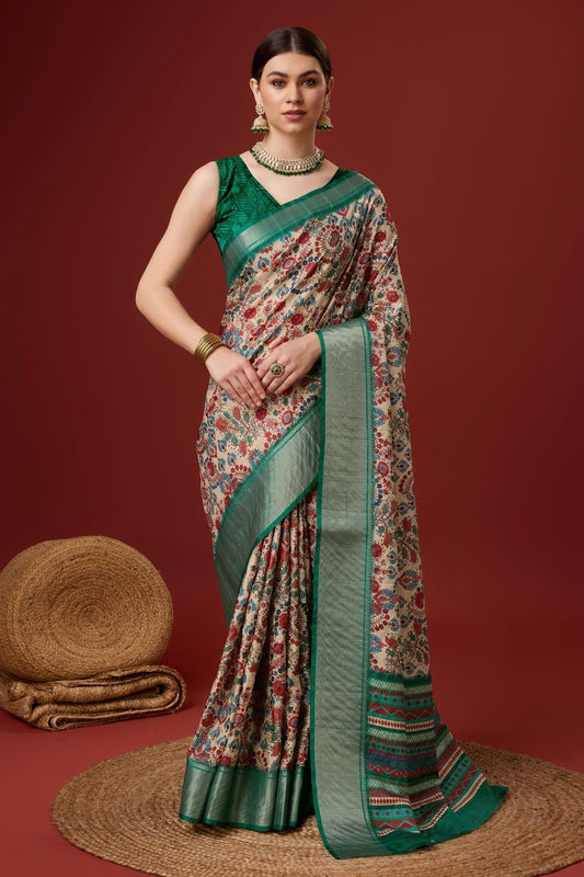 Multicolour Woven Work Cotton Saree SD1102095