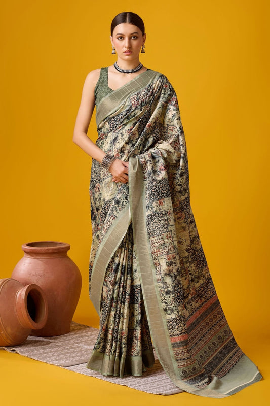 Multicolour Woven Work Cotton Saree SD1102103