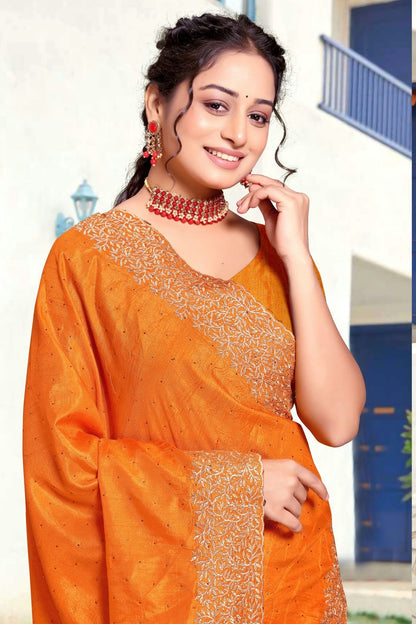 Mustard Colour Art Silk Designer Saree SD1121837 A