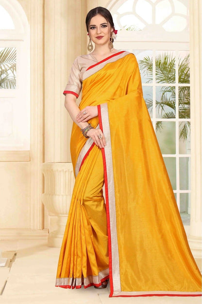 Mustard Colour Art Silk Saree SD1120477