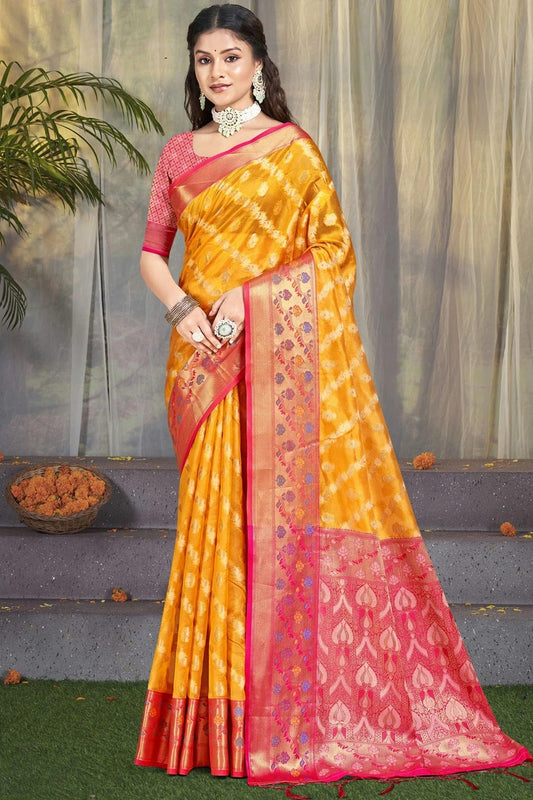Mustard Colour Silk Traditional Saree SD1102743