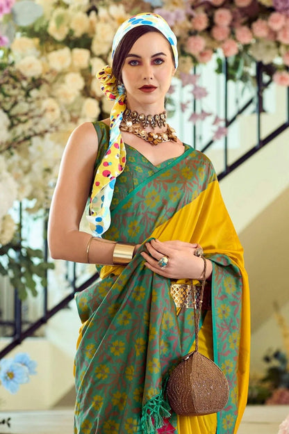 Mustard Colour Soft Silk Traditional Saree SD1290245 A