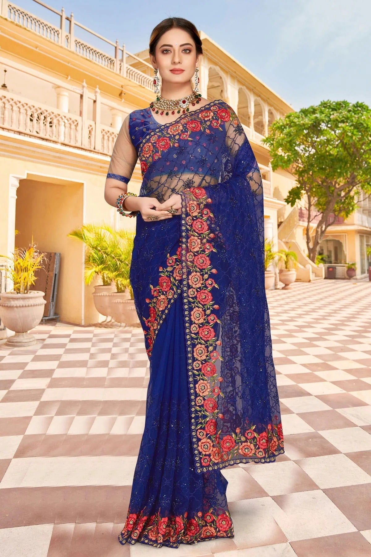 Navy Blue Colour Net Saree SD1090765_962e24f9 7f50 4cc0 8142 2b8c9be37516