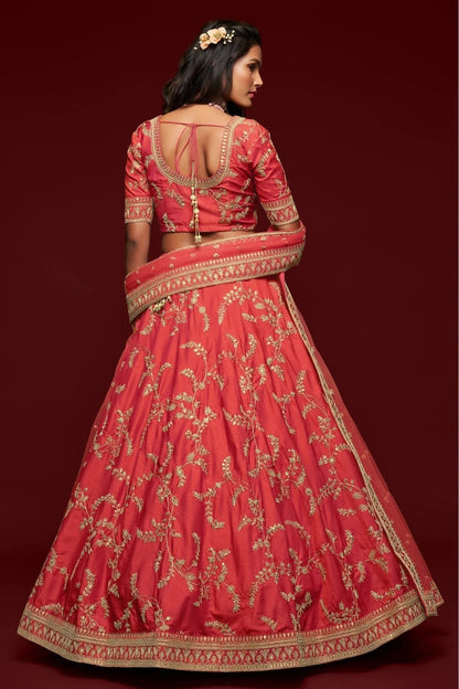Pink Colour Art Silk Lehenga Choli LC1010106 A