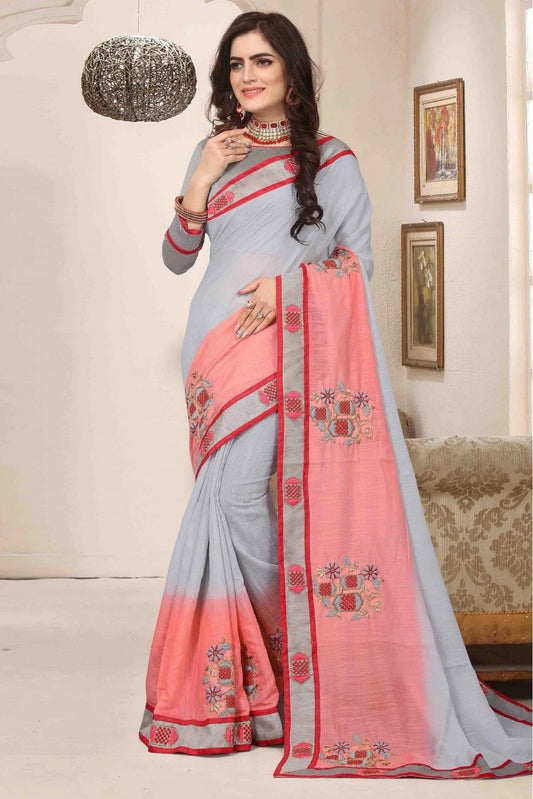 Pink Colour Cotton Silk Designer Saree SD1120472