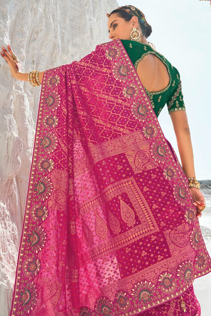Pink Colour Georgette Designer Saree SD1290168 A