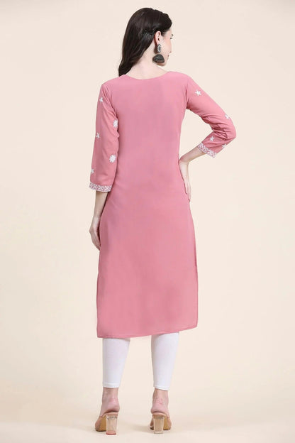 Pink Colour Georgette Kurti KR1111288 A
