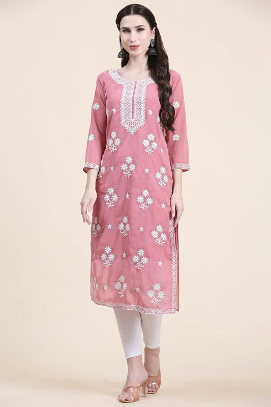 Pink Colour Georgette Kurti KR1111288