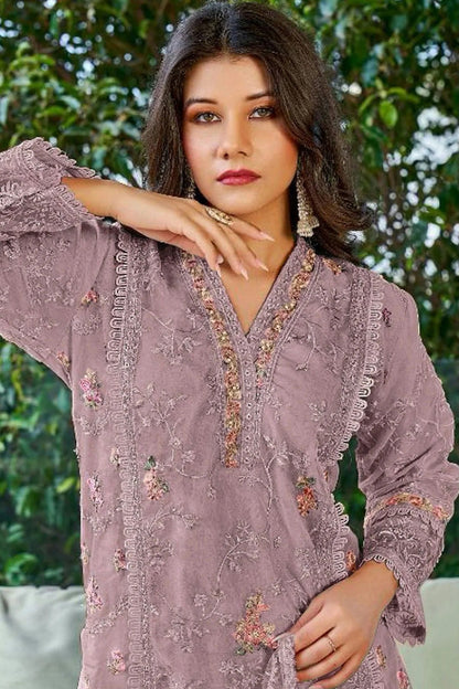 Pink Colour Georgette Pakistani Suit SM1110690 A