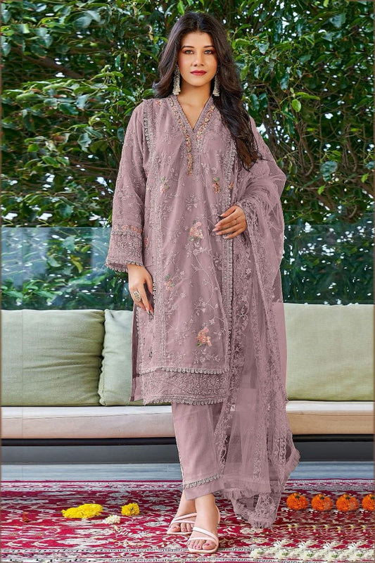 Pink Colour Georgette Pakistani Suit SM1110690