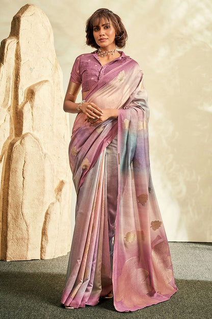 Pink Colour Handloom Khadi Saree SD1110034