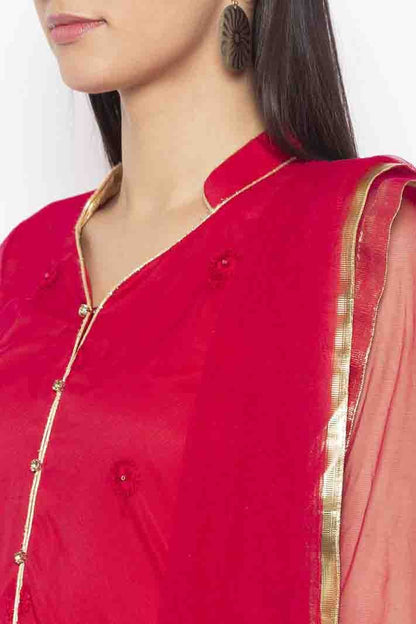 Pink Colour Plus Size Stitched Net Embroidery Sharara Suit BW1070215 B