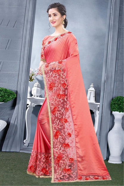Pink Colour Rangoli Silk Traditional Saree SD1120663 A