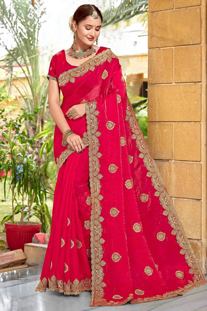 Pink Colour Silk Designer Saree SD1121972