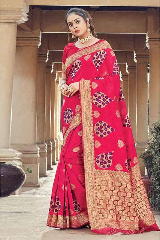 Pink Colour Silk Traditional Saree SD1100118