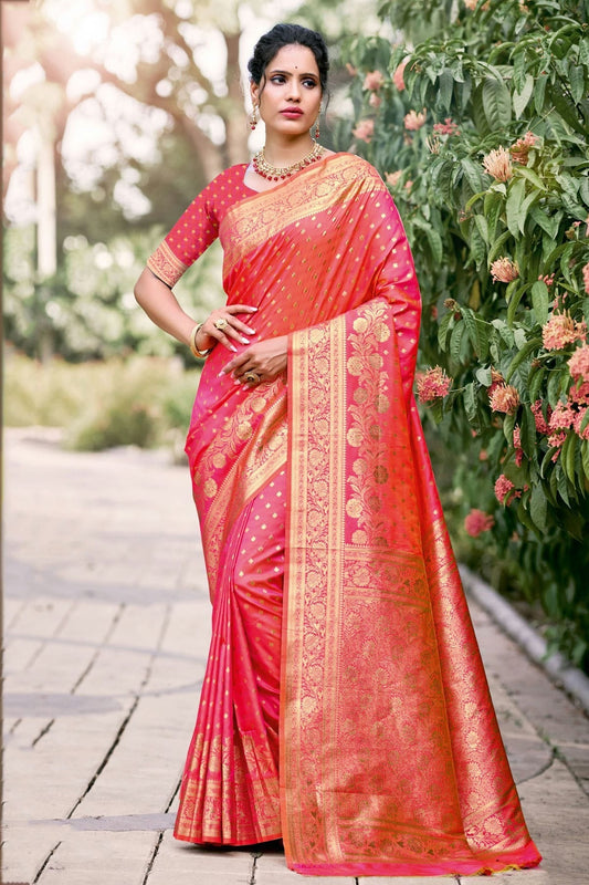 Pink Colour Silk Traditional Saree SD1102339