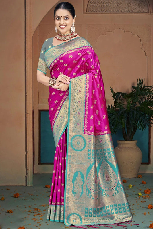 Pink Colour Silk Traditional Saree SD1102719