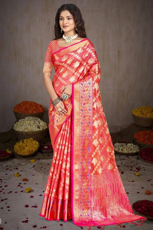 Pink Colour Silk Traditional Saree SD1102733