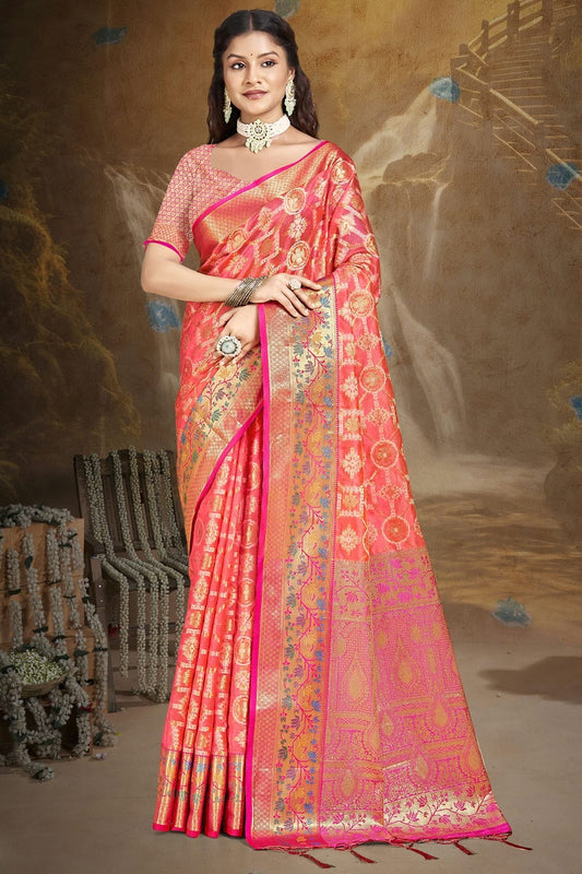 Pink Colour Silk Traditional Saree SD1102738