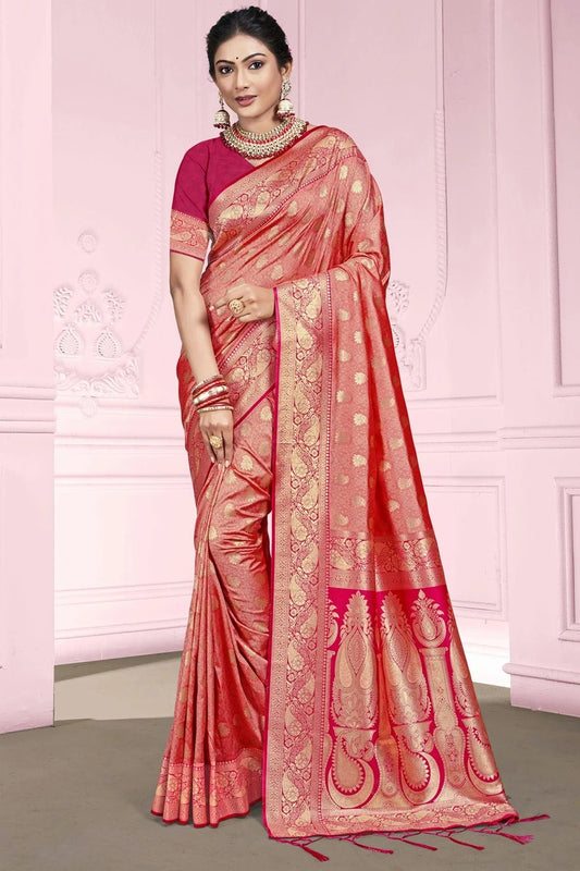 Pink Colour Silk Traditional Saree SD1102756