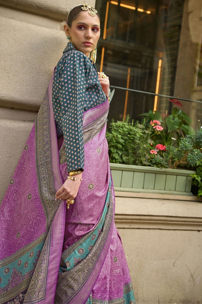 Pink Colour Silk Traditional Saree SD1111925 A