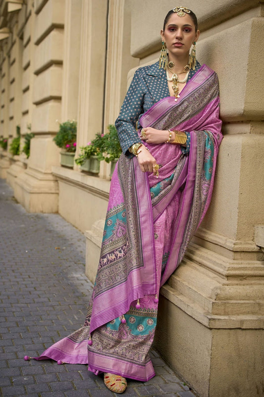 Pink Colour Silk Traditional Saree SD1111925