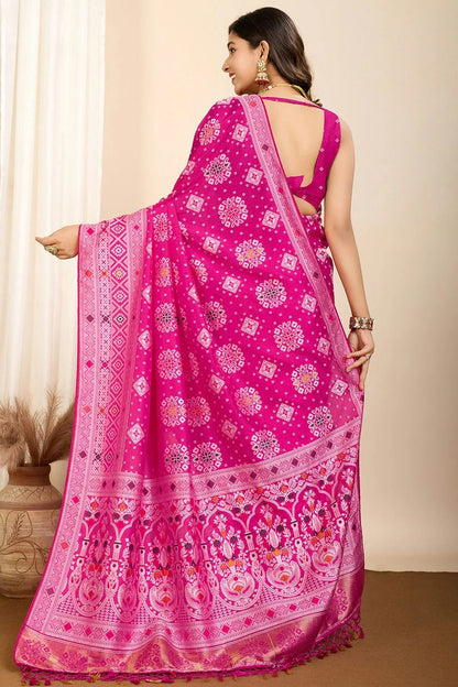 Pink Colour Soft Silk Traditional Saree SD1112696 A