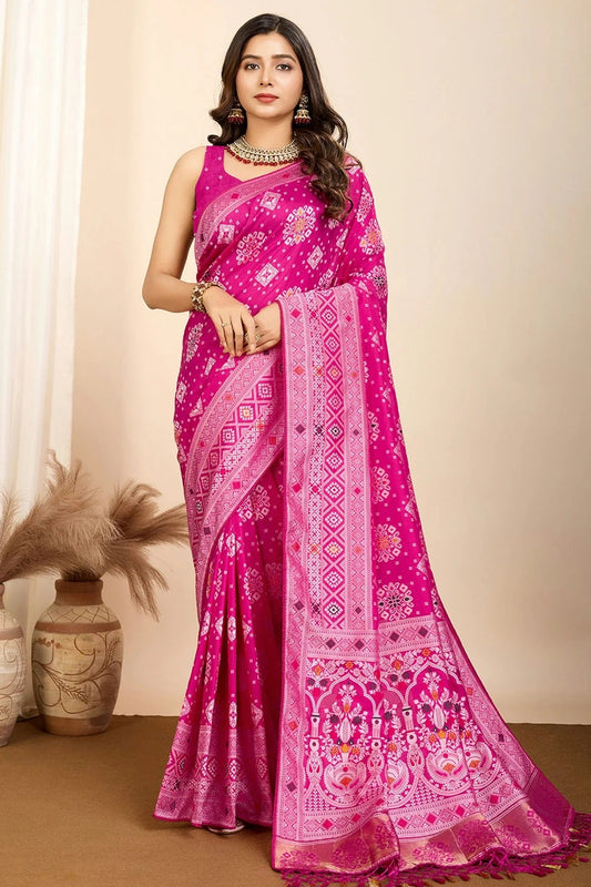 Pink Colour Soft Silk Traditional Saree SD1112696