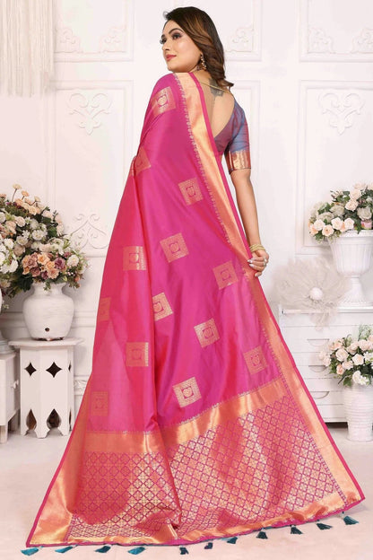 Pink Colour Soft Silk Traditional Saree SD1113102 A