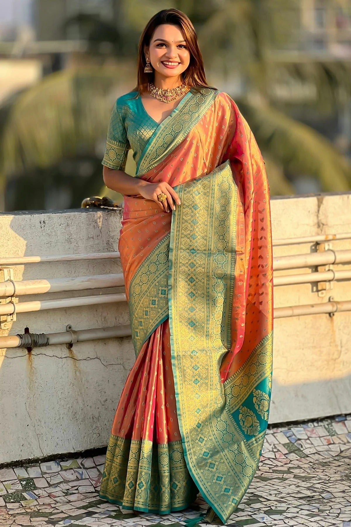Pink Colour Tussar Silk Traditional Saree SD1111916