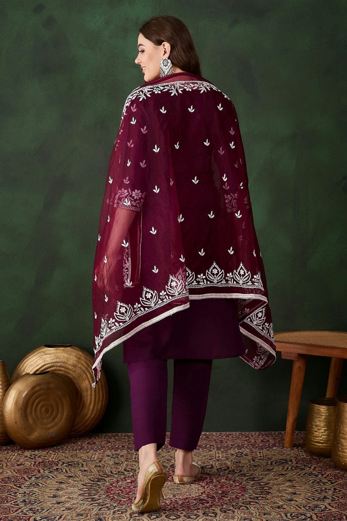 Purple Colour Roman Silk Stitched Salwar Suit SS1111485 A