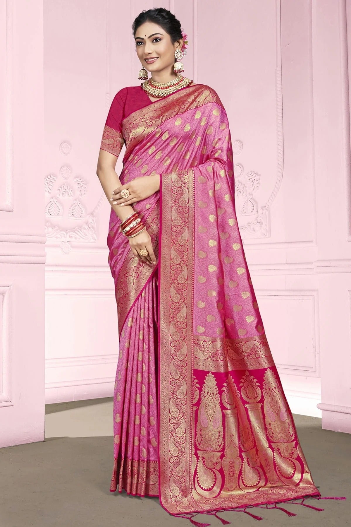 Purple Colour Silk Traditional Saree SD1102760