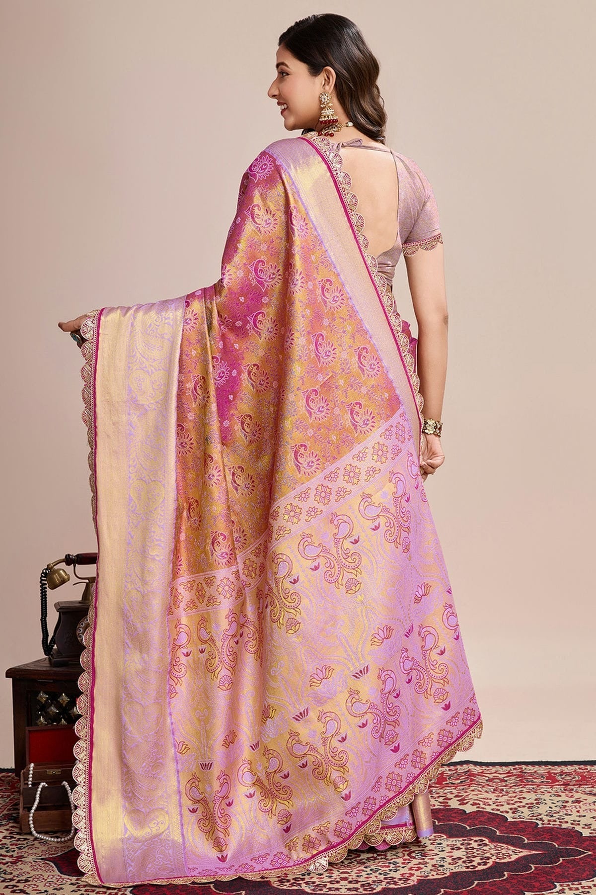 Purple Colour Soft Silk Saree SD1112760 A