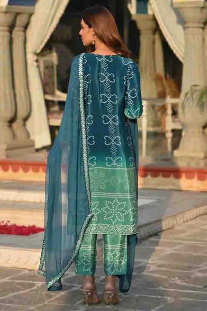 Rama Green Colour Chinon Silk Stitched Suit SS1113323 A