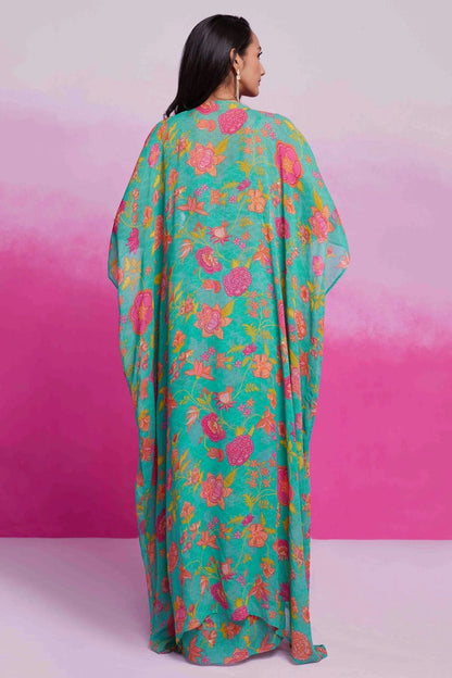 Rama Green Colour Georgette Co Ord Suit TP1080942 B