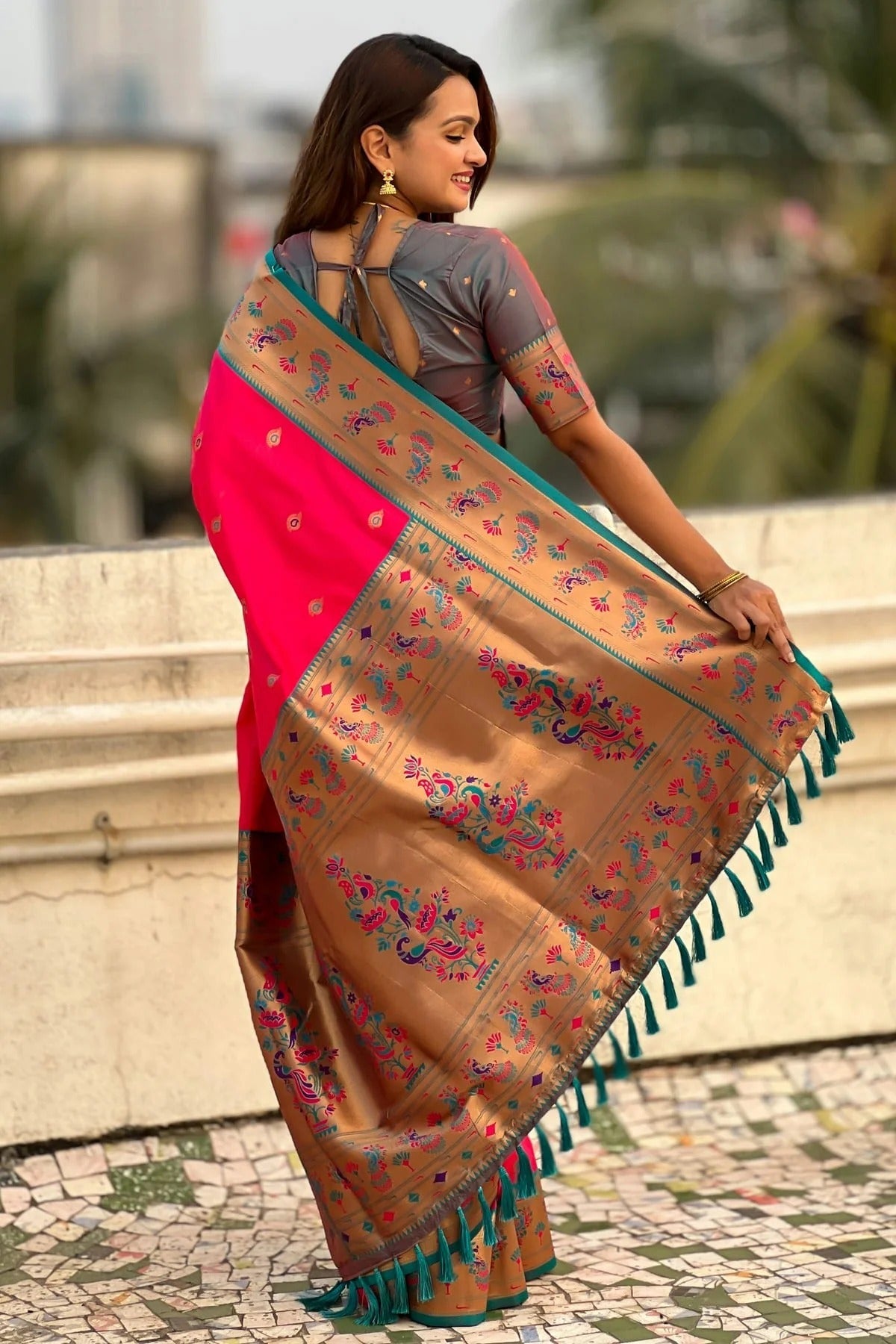 Red Colour Soft Silk Traditional Saree SD1111775 A