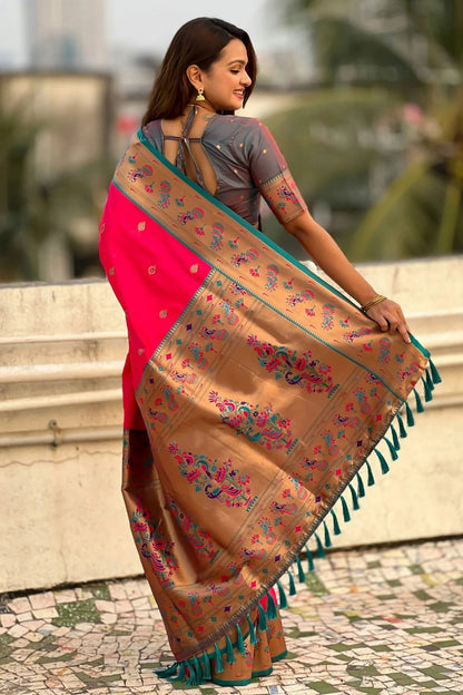 Red Colour Soft Silk Traditional Saree SD1111775 A