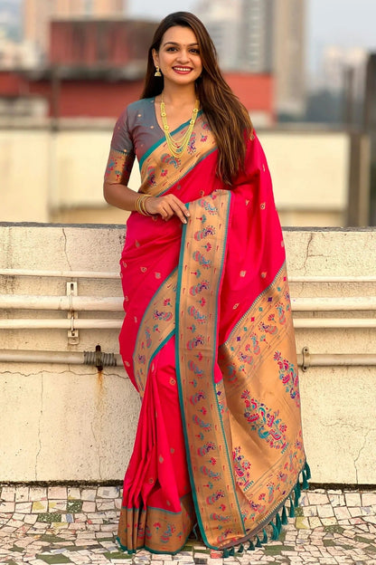 Red Colour Soft Silk Traditional Saree SD1111775