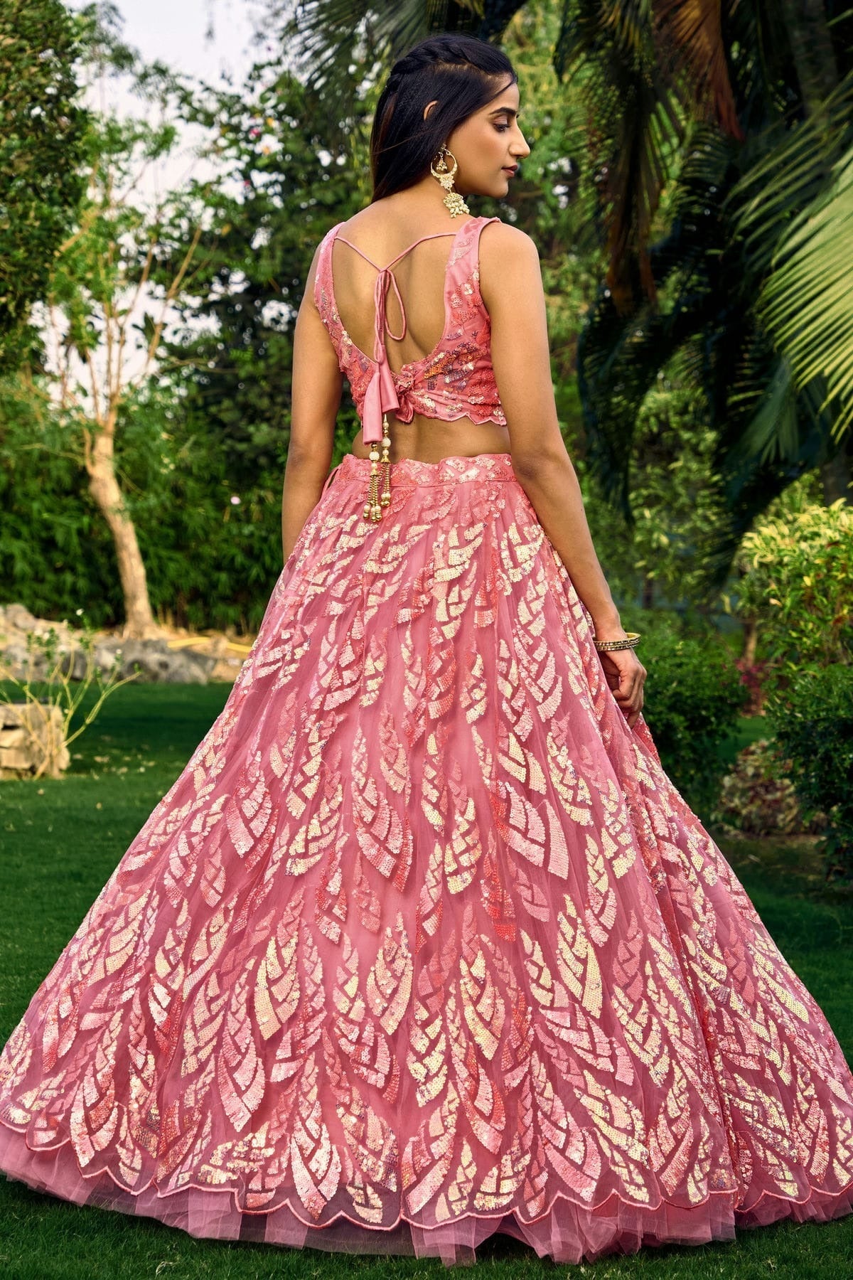 Soft Net Embroidery A Line Lehenga Choli LC1010257 A