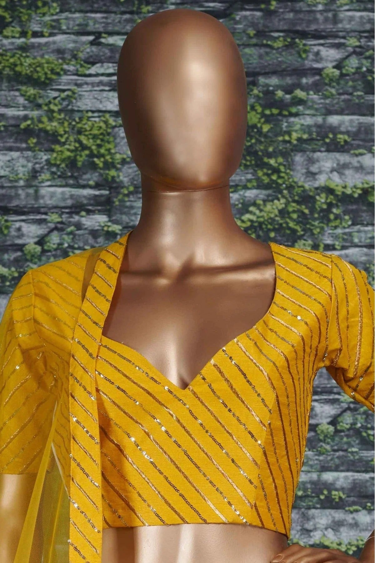 Yellow Colour Banglory Silk Lehenga Choli LC1010043 C